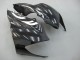 2004-2005 Kawasaki ZX10R Motorcycle Fairings - Black White