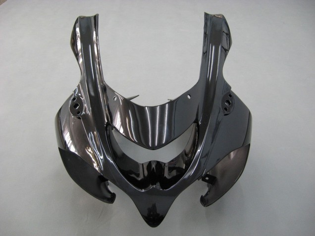 2004-2005 Kawasaki ZX10R Motorcycle Fairings - Black White