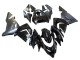 2004-2005 Kawasaki ZX10R Motorcycle Fairings - Glossy Matte Black Ninja