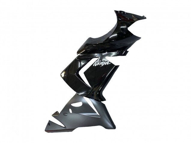 2004-2005 Kawasaki ZX10R Motorcycle Fairings - Glossy Matte Black Ninja