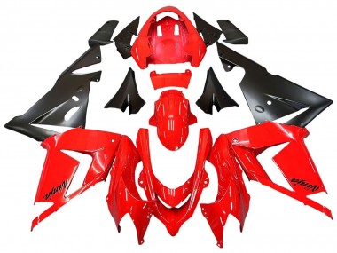 Cheap 2004-2005 Kawasaki ZX10R Motorcycle Fairings - Red Black Ninja