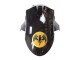 2006-2007 Kawasaki ZX10R Motorcycle Fairings - Black Red Gold BACARDI