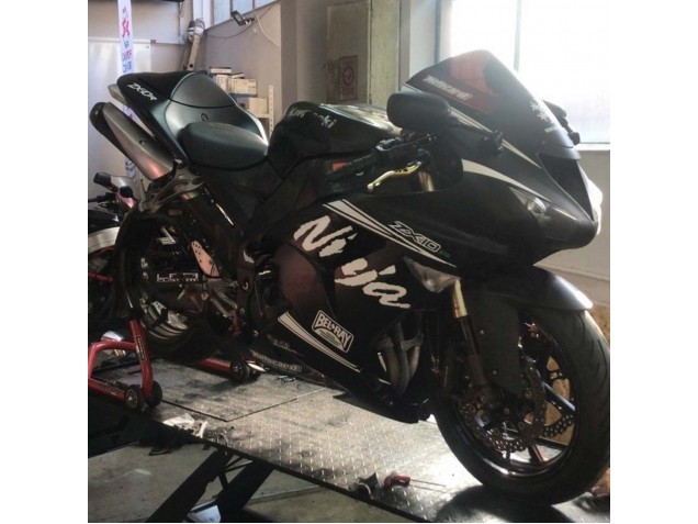 2006-2007 Kawasaki ZX10R Motorcycle Fairing - Matte Black