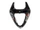 2006-2007 Kawasaki ZX10R Motorcycle Fairings - Glossy Black White West