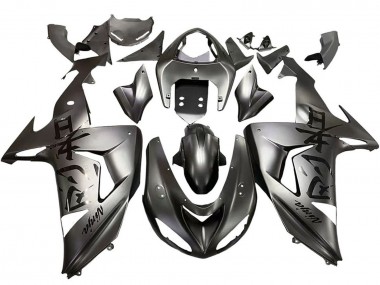 Cheap 2006-2007 Kawasaki ZX10R Motorcycle Fairings - Matte Grey