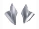2006-2007 Kawasaki ZX10R Motorcycle Fairings - Silver Black Ninja