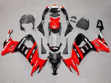 Cheap 2008-2010 Kawasaki ZX10R Motorcycle Fairings - Red Black Kick Elf