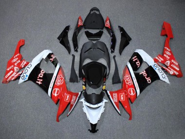 Cheap 2008-2010 Kawasaki ZX10R Motorcycle Fairings - Red White Black Cloud Aruba.it