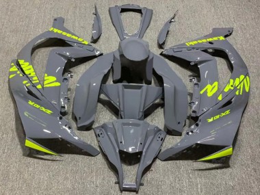 Cheap 2011-2015 Kawasaki ZX10R Motorcycle Fairing - Nardo Grey Yellow