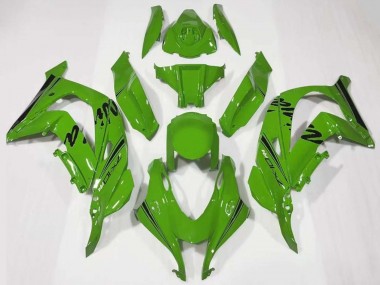 Cheap 2016-2020 Kawasaki ZX10R Motorcycle Fairing - Green Black