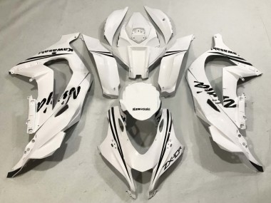 Cheap 2016-2020 Kawasaki ZX10R Motorcycle Fairings - White Black