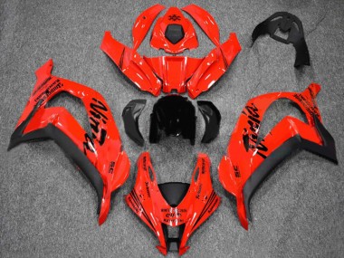 Cheap 2016-2020 Kawasaki ZX10R Motorcycle Fairings - Red Black