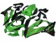 2021-2025 Kawasaki ZX10R Motorcycle Fairings - Green Glossy Black