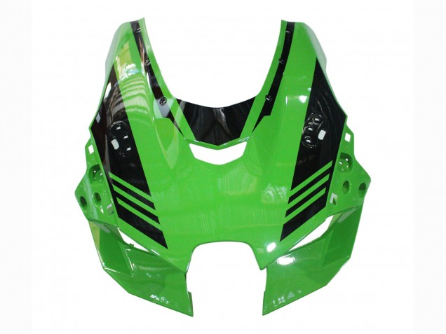 2021-2025 Kawasaki ZX10R Motorcycle Fairings - Green Glossy Black