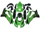 2021-2025 Kawasaki ZX10R Motorcycle Fairings - Green Glossy Black