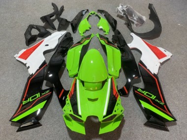Cheap 2021-2025 Kawasaki ZX10R Motorcycle Fairings - Green Black Orange White