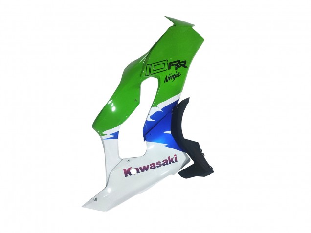 2021-2025 Kawasaki ZX10R Motorcycle Fairings - White Green Blue Black