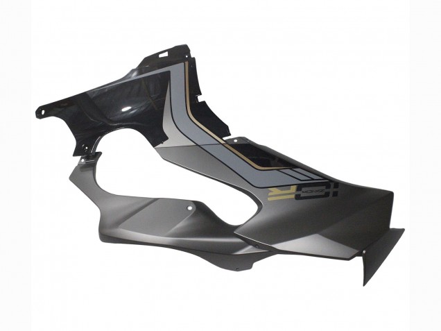 2021-2025 Kawasaki ZX10R Motorcycle Fairings - Black Grey Gold