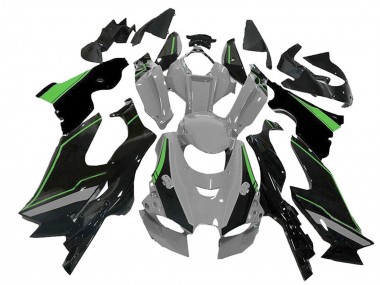 Cheap 2021-2025 Kawasaki ZX10R Motorcycle Fairing - Grey Green Black