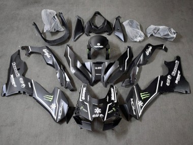 Cheap 2021-2025 Kawasaki ZX10R Motorcycle Fairings - Glossy Black Green White Elf Snow Monster