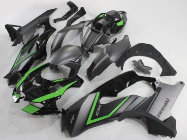 Cheap 2021-2025 Kawasaki ZX10R Motorcycle Fairings - Grey Green Black