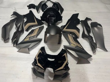 Cheap 2021-2025 Kawasaki ZX10R Motorcycle Fairings - Matte Black Glossy Black Brown