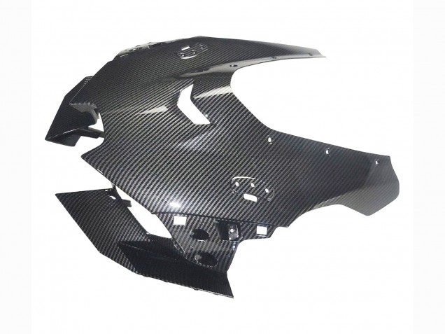 2021-2025 Kawasaki ZX10R Motorcycle Fairings - Black Carbon Fiber