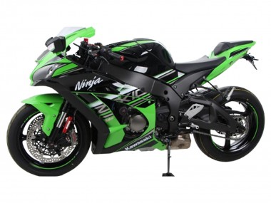 Cheap 2021-2025 Kawasaki ZX10R Motorcycle Fairings - Green Black Silver