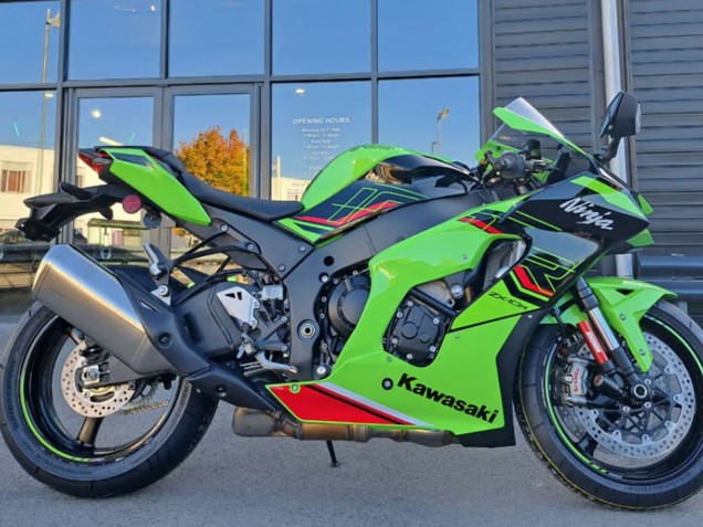 2021-2025 Kawasaki ZX10R Motorcycle Fairings - Green Black Red