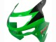 1998-1999 Kawasaki ZX6R Motorcycle Fairings - Green White Glossy Black