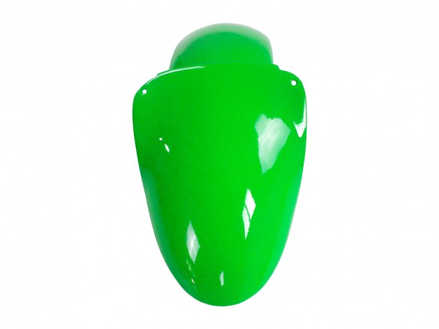 1998-1999 Kawasaki ZX6R Motorcycle Fairings - Green White Glossy Black