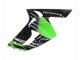 2003-2004 Kawasaki ZX6R Motorcycle Fairings - Green White Black