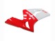 2003-2004 Kawasaki ZX6R Motorcycle Fairings - White Red