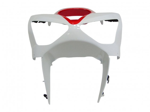2003-2004 Kawasaki ZX6R Motorcycle Fairings - White Red