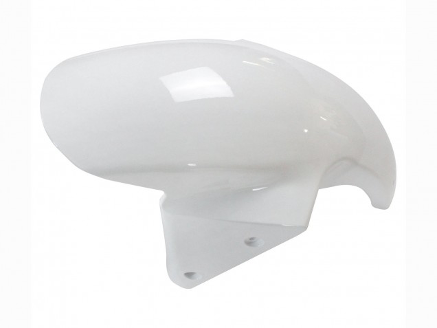 2003-2004 Kawasaki ZX6R Motorcycle Fairings - White Black Decals