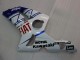 2003-2004 Kawasaki ZX6R Motorcycle Fairings - White Blue Red Fiat