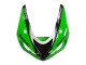 2005-2006 Kawasaki ZX6R Motorcycle Fairings - Green Red Black Elf 66