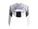2005-2006 Kawasaki ZX6R Motorcycle Fairings - White Purple Black Rizoma Playboy DENSO