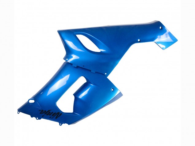 2005-2006 Kawasaki ZX6R Motorcycle Fairings - Glossy Blue