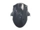 2005-2006 Kawasaki ZX6R Motorcycle Fairings - Dark Grey Black