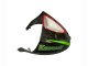 2005-2006 Kawasaki ZX6R Motorcycle Fairings - Black Silver Green Red K-26