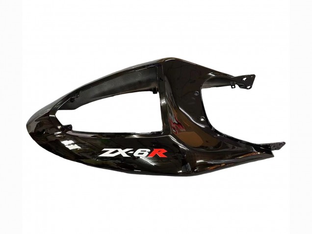 2005-2006 Kawasaki ZX6R Motorcycle Fairings - Red Black