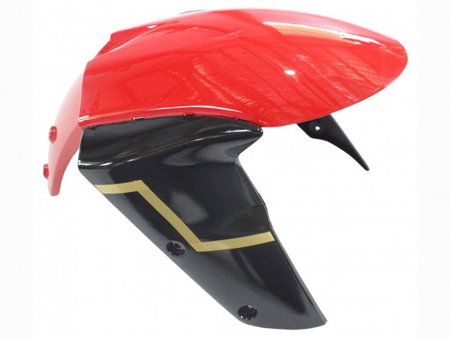2005-2006 Kawasaki ZX6R Motorcycle Fairings - Red Yellow Black