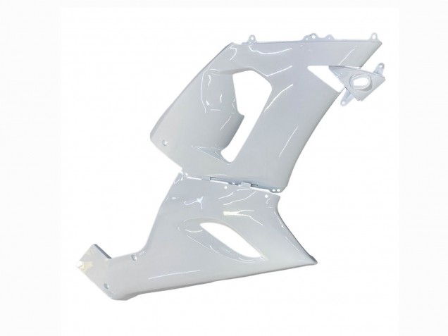 2005-2006 Kawasaki ZX6R Motorcycle Fairings - White