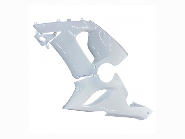 2005-2006 Kawasaki ZX6R Motorcycle Fairings - White