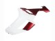 2007-2008 Kawasaki ZX6R Motorcycle Fairing - White Red