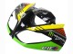 2009-2012 Kawasaki ZX6R Motorcycle Fairings - Green Glossy Black Yellow White Red Elf Monster