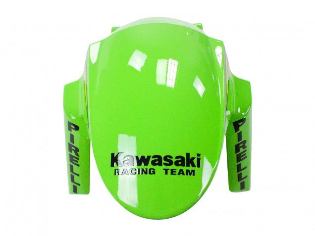 2009-2012 Kawasaki ZX6R Motorcycle Fairings - Green Glossy Black Yellow White Red Elf Monster