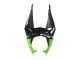 2009-2012 Kawasaki ZX6R Motorcycle Fairings - Green Glossy Black Yellow White Red Elf Monster