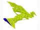 2019-2022 Kawasaki ZX6R Motorcycle Fairings - Blue Yellow